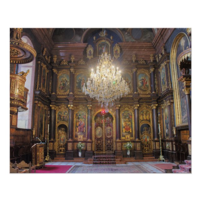 Heilige Dreifaltigkeit Griechisch-Orthodoxe Kirche Poster (Vorderseite)