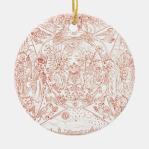 Heilige Dreifaltigkeit in Ruhm Keramik Ornament