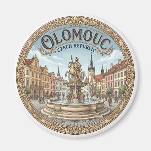 Heilige Dreifaltigkeitssäule und barocke Brunnen,  Magnet