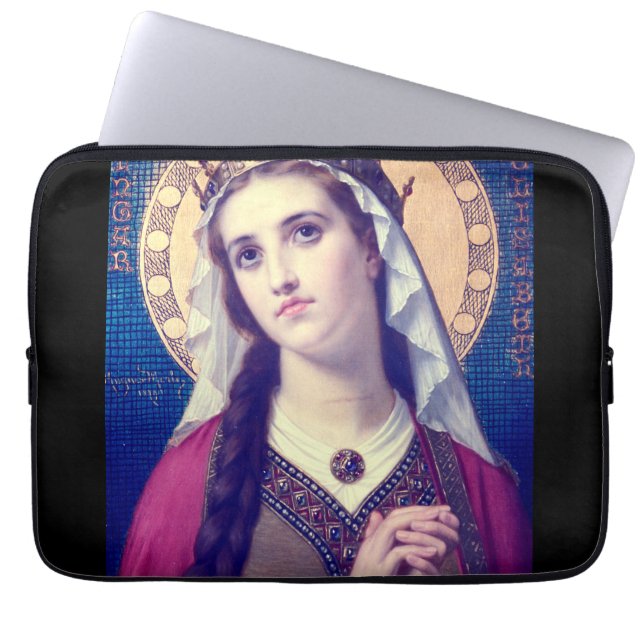 Heilige Elisabeth von Ungarn Laptopschutzhülle (Vorderseite)