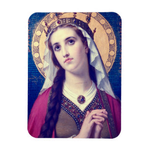 Heilige Elisabeth von Ungarn Premium Romantischer Magnet