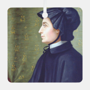 Heilige Elizabeth Ann Seton Ornament Aus Metall