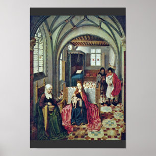 Heilige Familie im Raum mit Anna und Joachim durch Poster