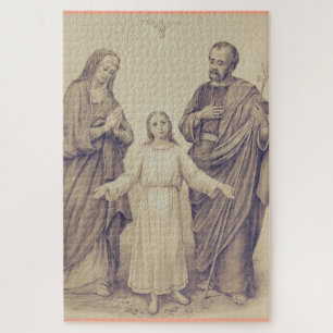 Heilige Familie Jesus, Jungfrau Maria und der Heil
