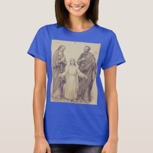Heilige Familie Jesus, Jungfrau Maria und der heil T-Shirt
