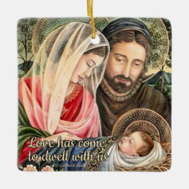 Heilige Familie Katholische Weihnachtsschmuck