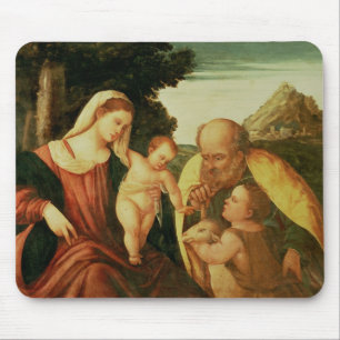 Heilige Familie mit Johannes Mousepad