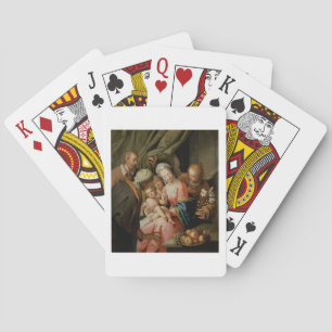 Heilige Familie mit St. Anne Spielkarten