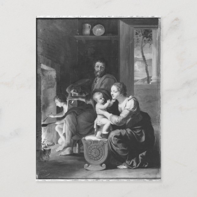 Heilige Familie, nach 1650 Postkarte (Vorderseite)