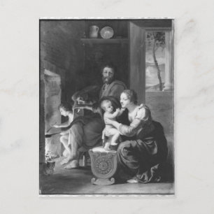 Heilige Familie, nach 1650 Postkarte