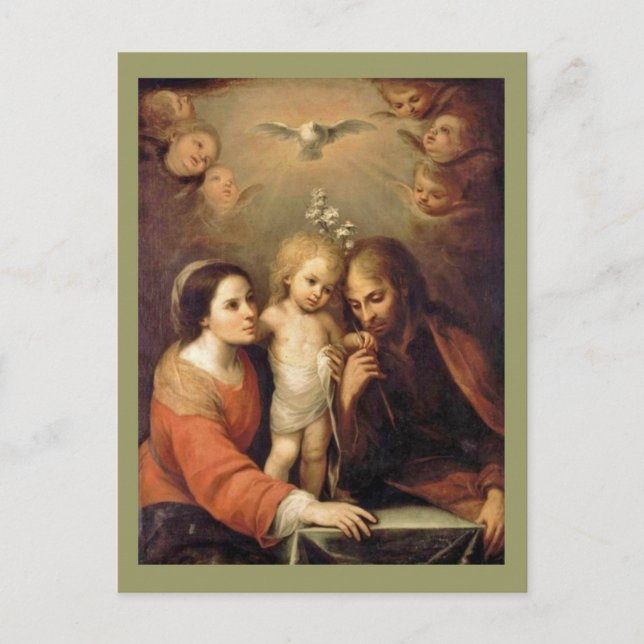 Heilige Familie - Sacrada Familia Postkarte (Vorderseite)