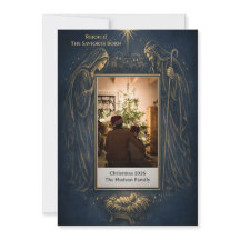 Heilige Familie Weihnachtsfoto Weihnachten