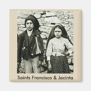 Heilige Francisco & Jacinta von Fatima Magnet