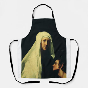 Heilige Franziska von Rom Schutzengel Fine Art Schürze