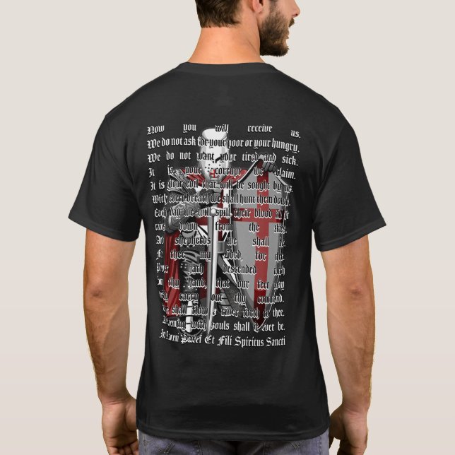 Heilige Gebete T-Shirt (Rückseite)