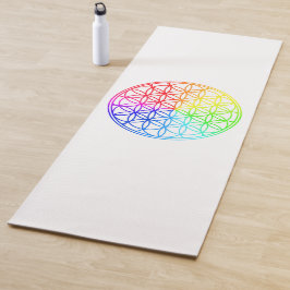 Heilige Geometrie - Blume des Lebens Yogamatte