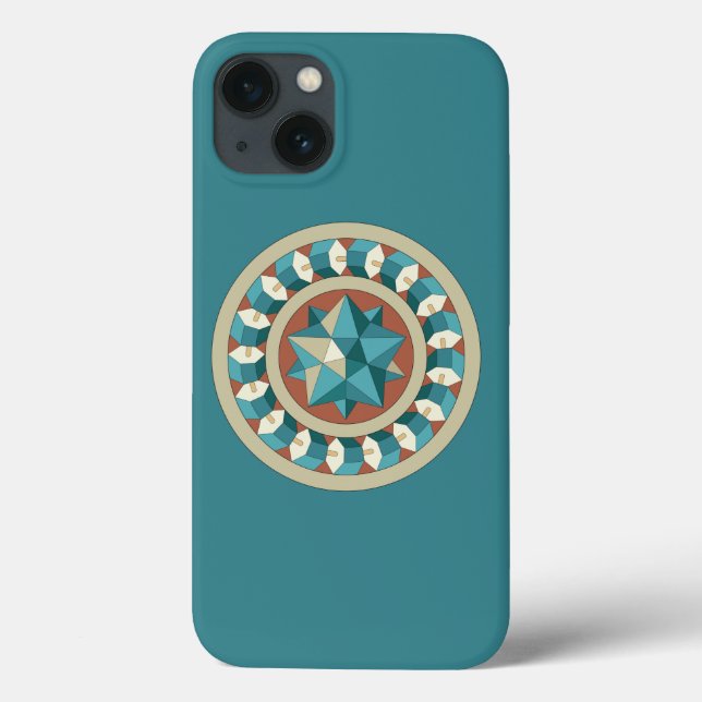 Heilige Geometrie Case-Mate iPhone Hülle (Rückseite)