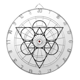 heilige Geometrie Dartscheibe