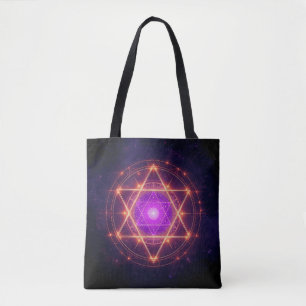 Heilige Geometrie-Mandala – Licht innerhalb des Ko Tasche