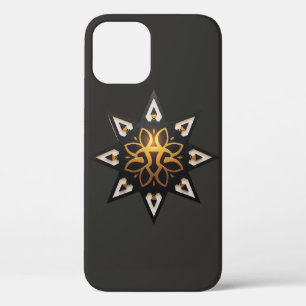 🌟 Heilige Geometrie Mandala - Zeitloser Goldener  Case-Mate iPhone Hülle