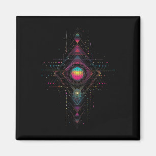 Heilige Geometrie Metatron Würfel Spirituelles Yog Magnet