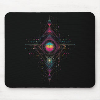 Heilige Geometrie Metatron Würfel Spirituelles Yog Mousepad
