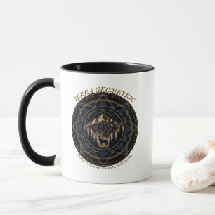 Heilige Geometrie Naturfusion • Berge und Wald Tasse
