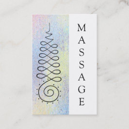 *~* heilige Geometrie-Pastellmassage-Nirwana Visitenkarte