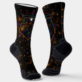 Heilige Geometrie-Sigil Socken