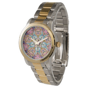 Heilige Geometrie "Teddybär" bis März Armbanduhr