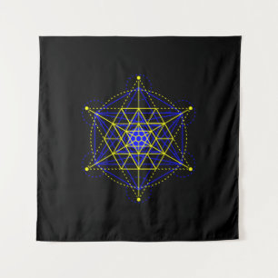 Heilige Geometrie Wandteppich