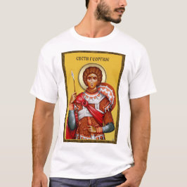 Heilige Georg Geschenke, Heilige Georg Kunst, srb  T-Shirt