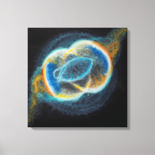 Heilige GewerkschaftVesica Piscis Nebelflecke Leinwanddruck