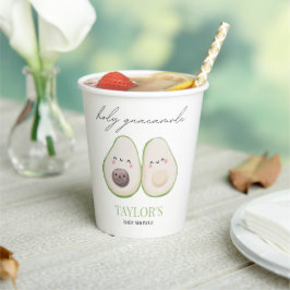 Heilige Guacamole Avocado Baby Dusche Geschlecht N Pappbecher