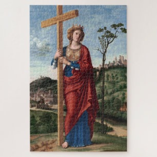 Heilige Helena mit dem Wahren Kreuz Sakrale Kunst