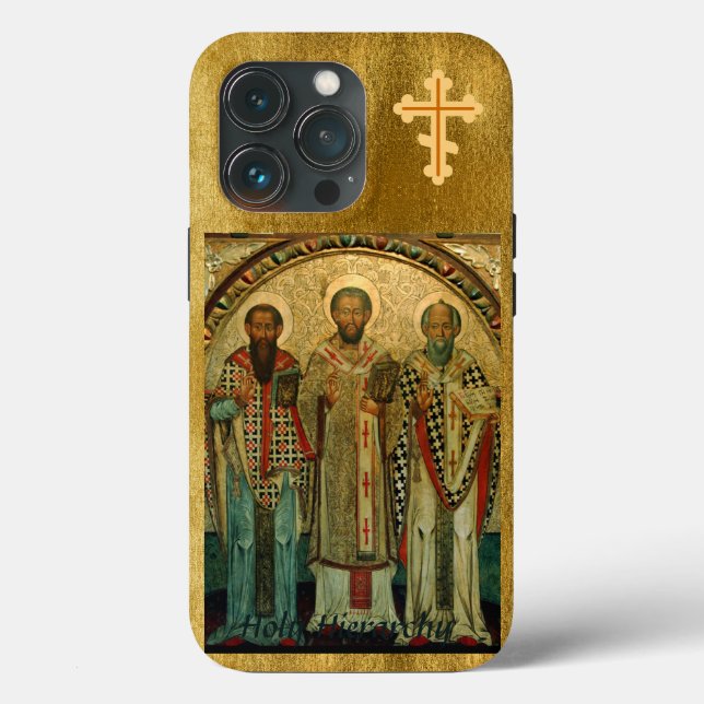 Heilige Hierarchie l Orthodox Kreuz l Christliches Case-Mate iPhone Hülle (Rückseite)
