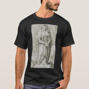 Heilige Hildegard von Bingen Mittelalterliche Myst T-Shirt