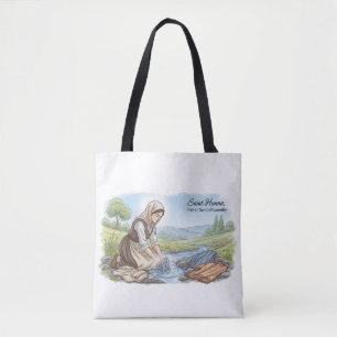 Heilige Hunna - Schutzpatronin der Wäsche Tasche