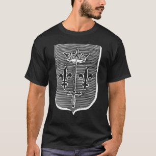 Heilige Johanna von Orléans Schild Vintage Französ T-Shirt