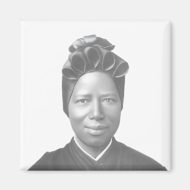 Heilige Josephine Bakhita Magnet (Vorne)