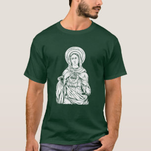 Heilige Jungfrau Maria christlich Mutter Jesu Chri T-Shirt