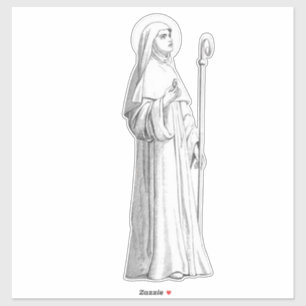 Heilige Katharina von Siena Jungfrau Aufkleber