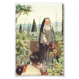 Heilige Klara von Assisi: Patronin des Fernsehens Fotodruck