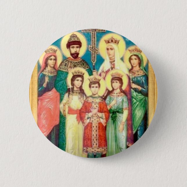 Heilige königliche Märtyrer Button (Vorderseite)