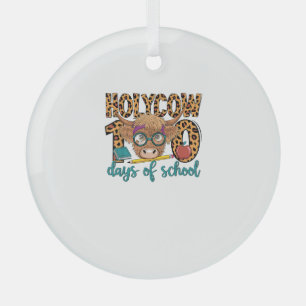 Heilige Kuh 100 Tage der Schule 100. Tag intellige Ornament Aus Glas
