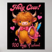 Heilige Kuh 100 Tage Schule Niedliche Kuh Lehrer K