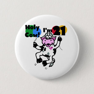 Heilige Kuh bin ich 21 T-Shirts und Geschenke Button