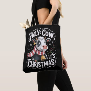 Heilige Kuh Es Ist Weihnachten Lustiger Kuhliebhab Tasche