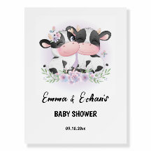 Heilige Kuh Geschlechtsenthüllung Baby Shower
