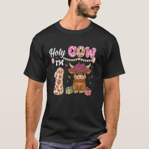 Heilige Kuh ich bin 1 Highland-Rind-Farming 1. Geb T-Shirt